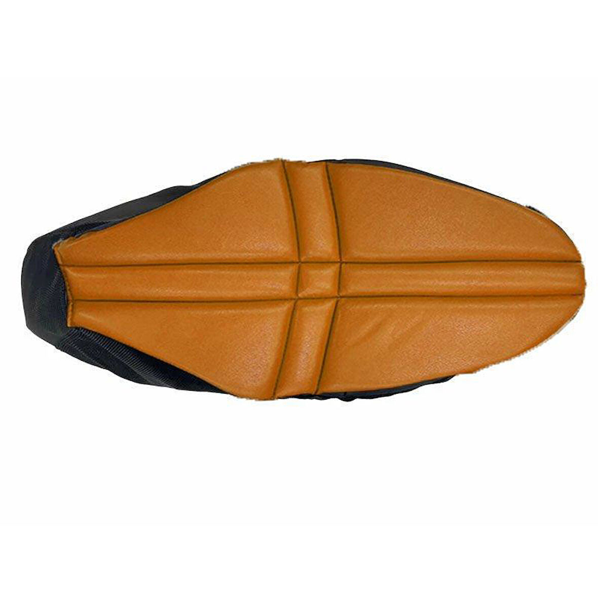 Yamaha Nmax 2014 - 2024 Uyumlu Konfor Hava Destekli Koltuk Kılıfı (Minder) Taba