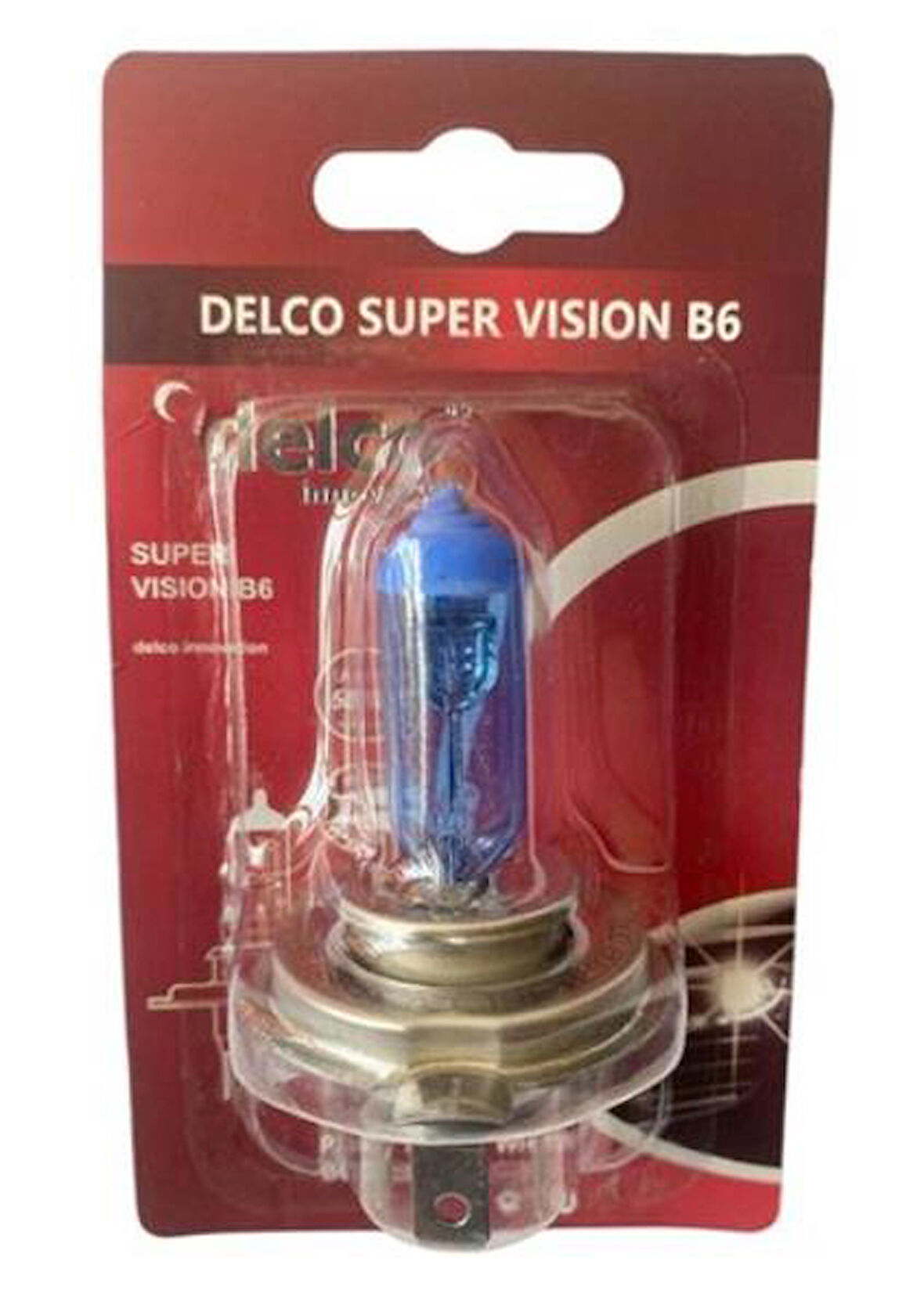 12V 35 35 H4 43T Cıvalı Ampül Beyaz Delco