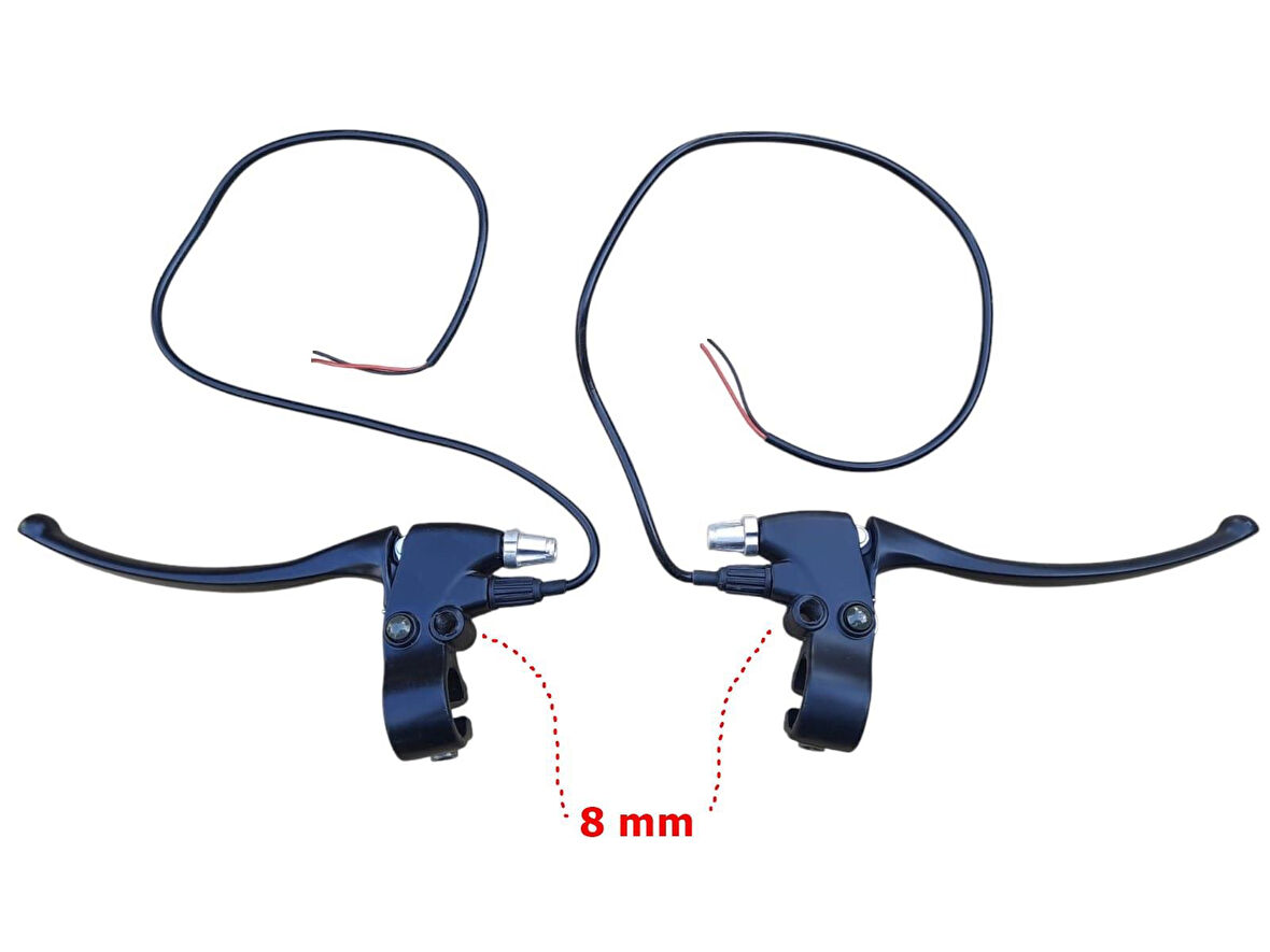 Volta E-Bis Vsm Fren Kütüğü Sağ-Sol Komple (Ayna Yeri Var)