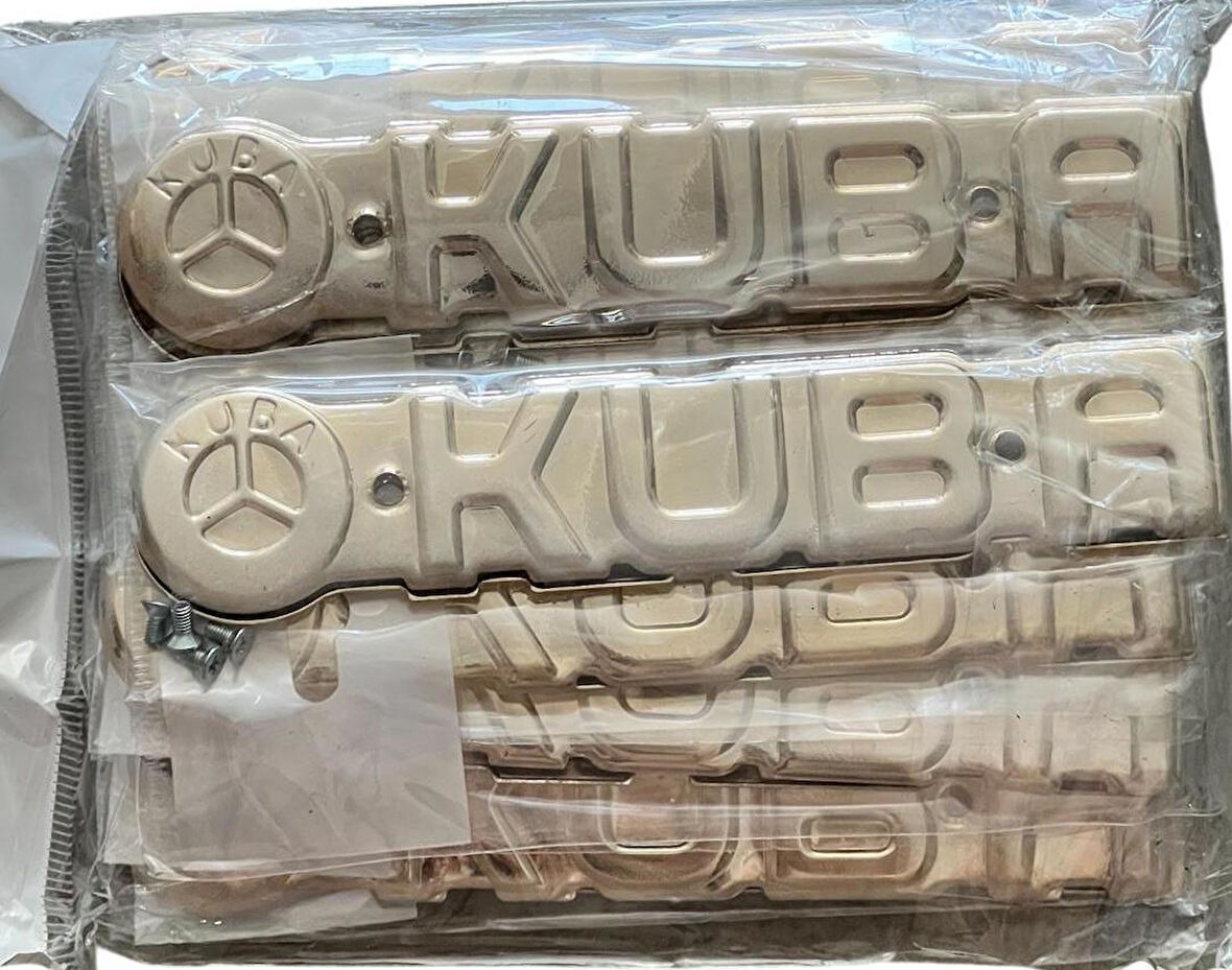 Kuba Depo Yazısı Sarı/Gold Cg/Kuba Çıta