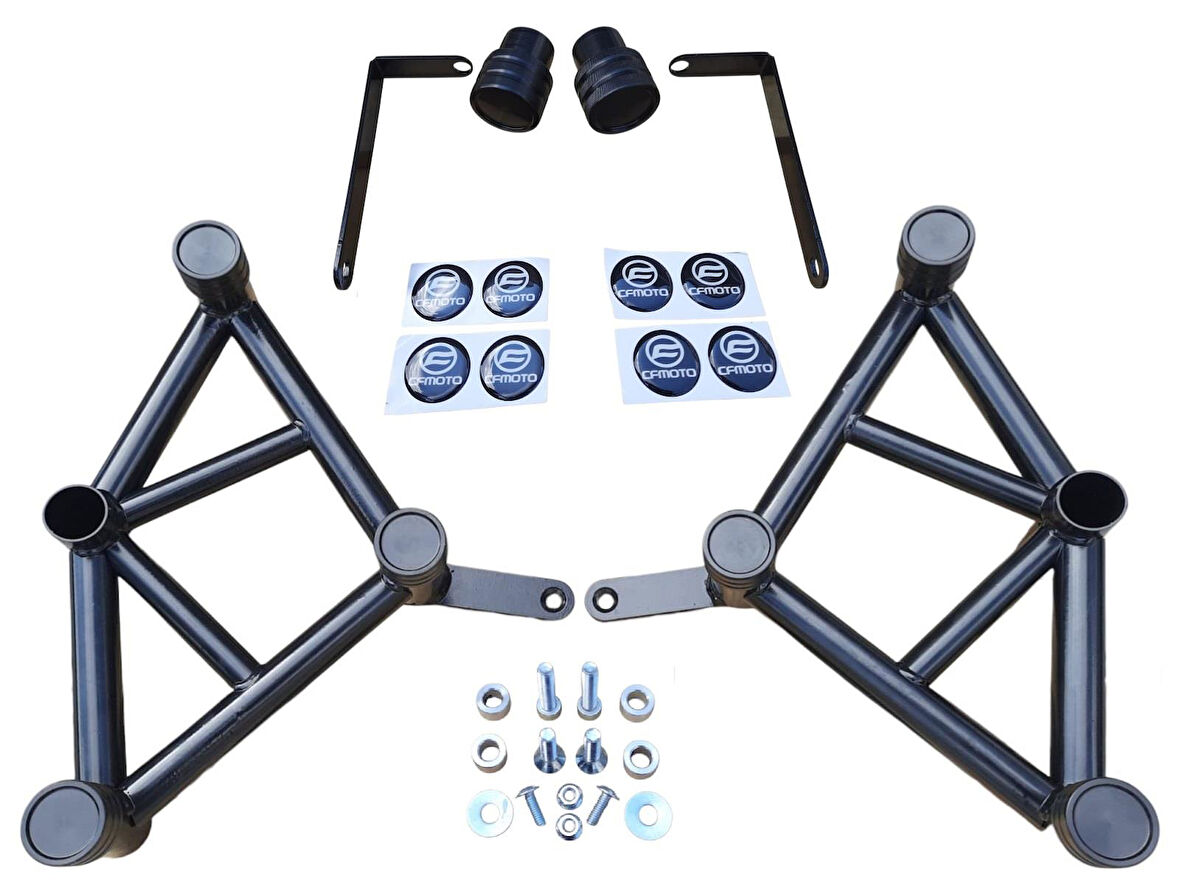 Cf Moto Nk 250 Koruma Demiri Ve Takoz Set Siyah