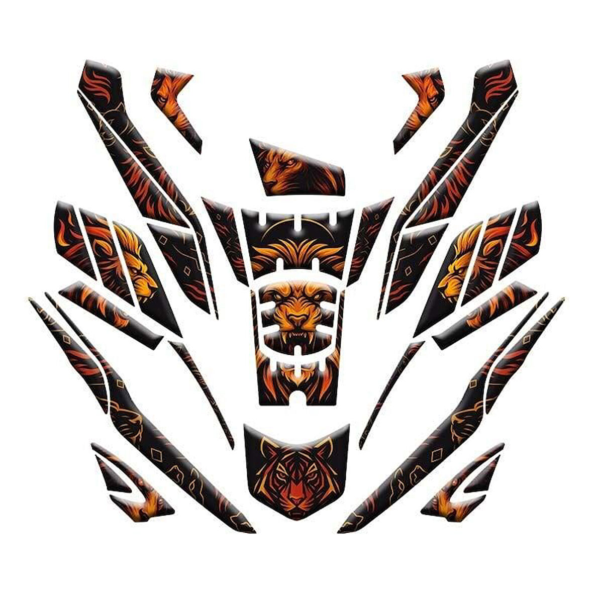 Honda Pcx 2025 Uyumlu Tank Pad Set 009