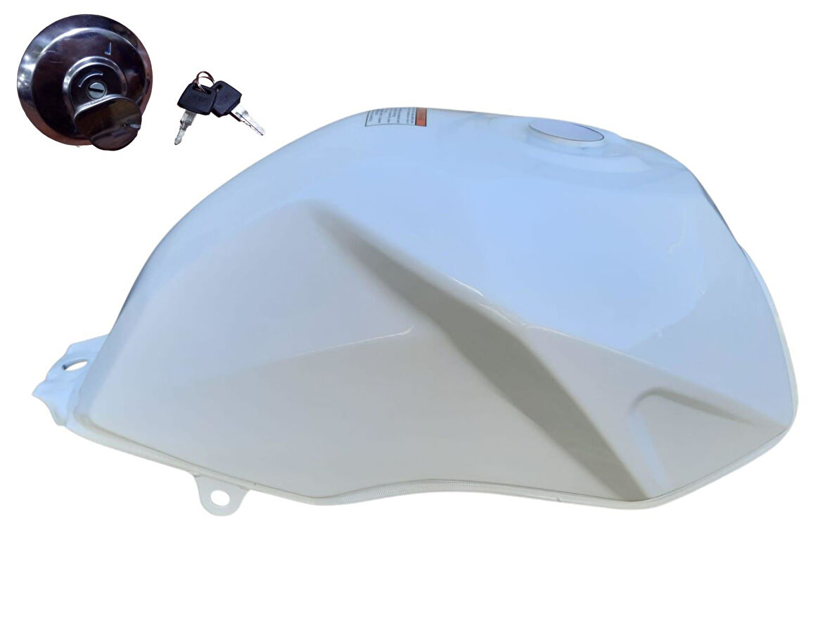 Motoran Cbs 150 Balancer Benzin Deposu Beyaz (Muadil) Ve Depo Kapağı