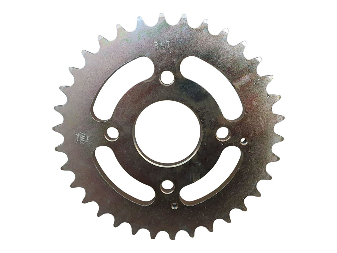 Atv Arka Dişli 530-34T İç 52 Mm 4 Delikli Öm