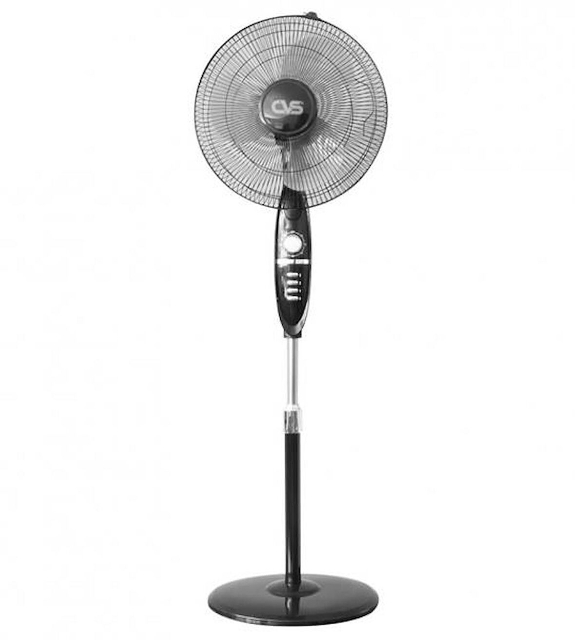 Cvs Dn 91002 Yuvarlak Ayaklı Vantilatör 16'' Siyah