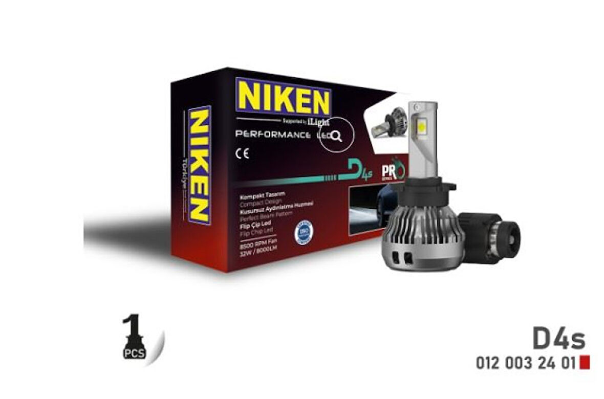 Unıversal Led Xenon Pro Serisi D4s (1 Adet) - Niken 012 003 24 01