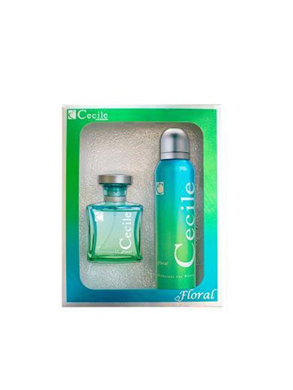 Cecile Floral EDP Çiçeksi Kadın Parfüm 100 ml  & Cecile Floral Deodorant 150 ml