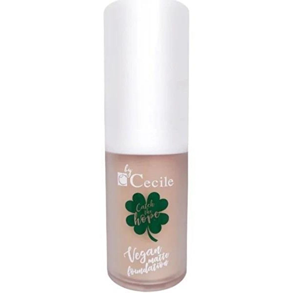 Cecile Vegan Matte Foundation Mat Fondöten 01