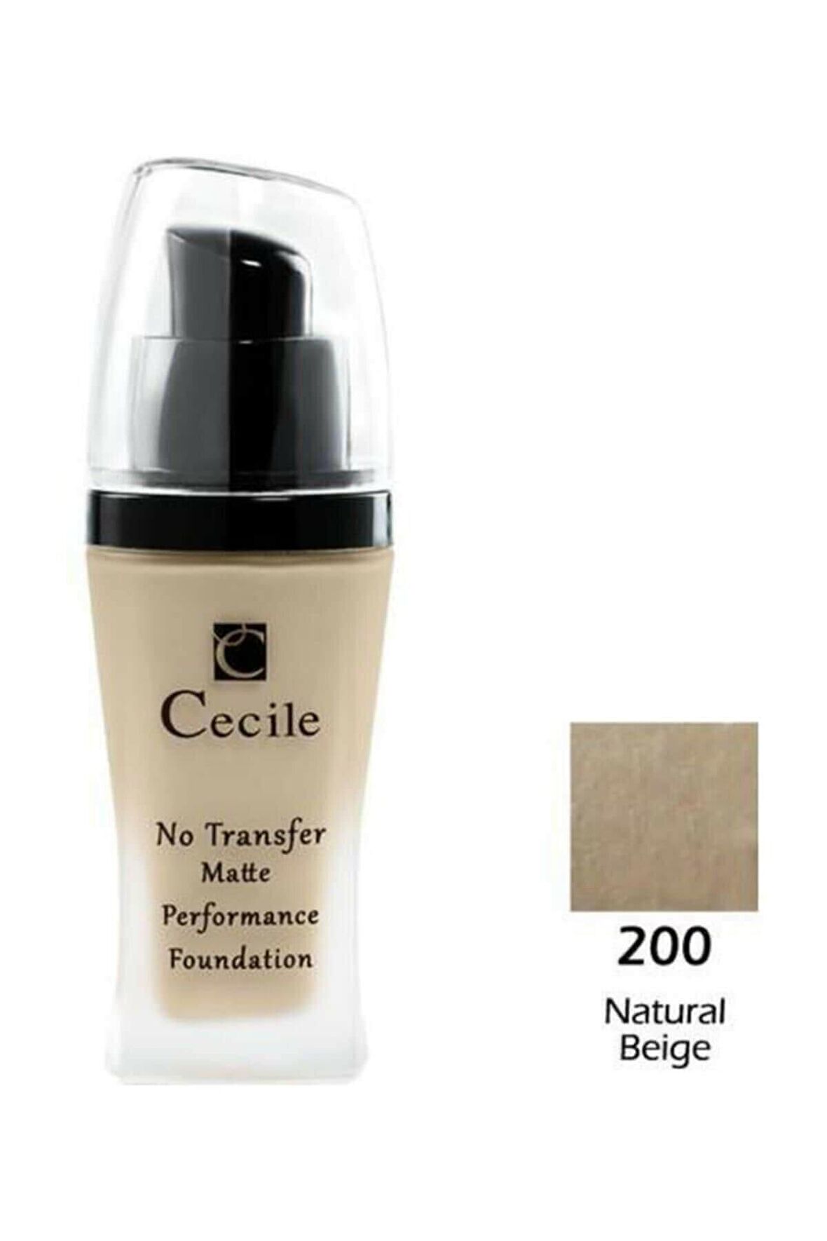 Cecile No Transfer Matte Performance Mat  Fondote No: 200