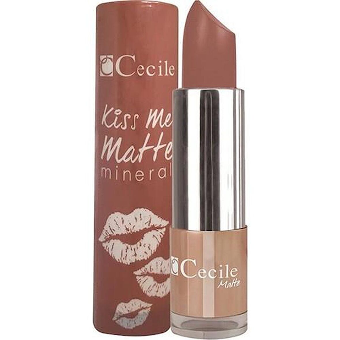 Cecile Kiss Me Matte Mineral Mat Ruj 314