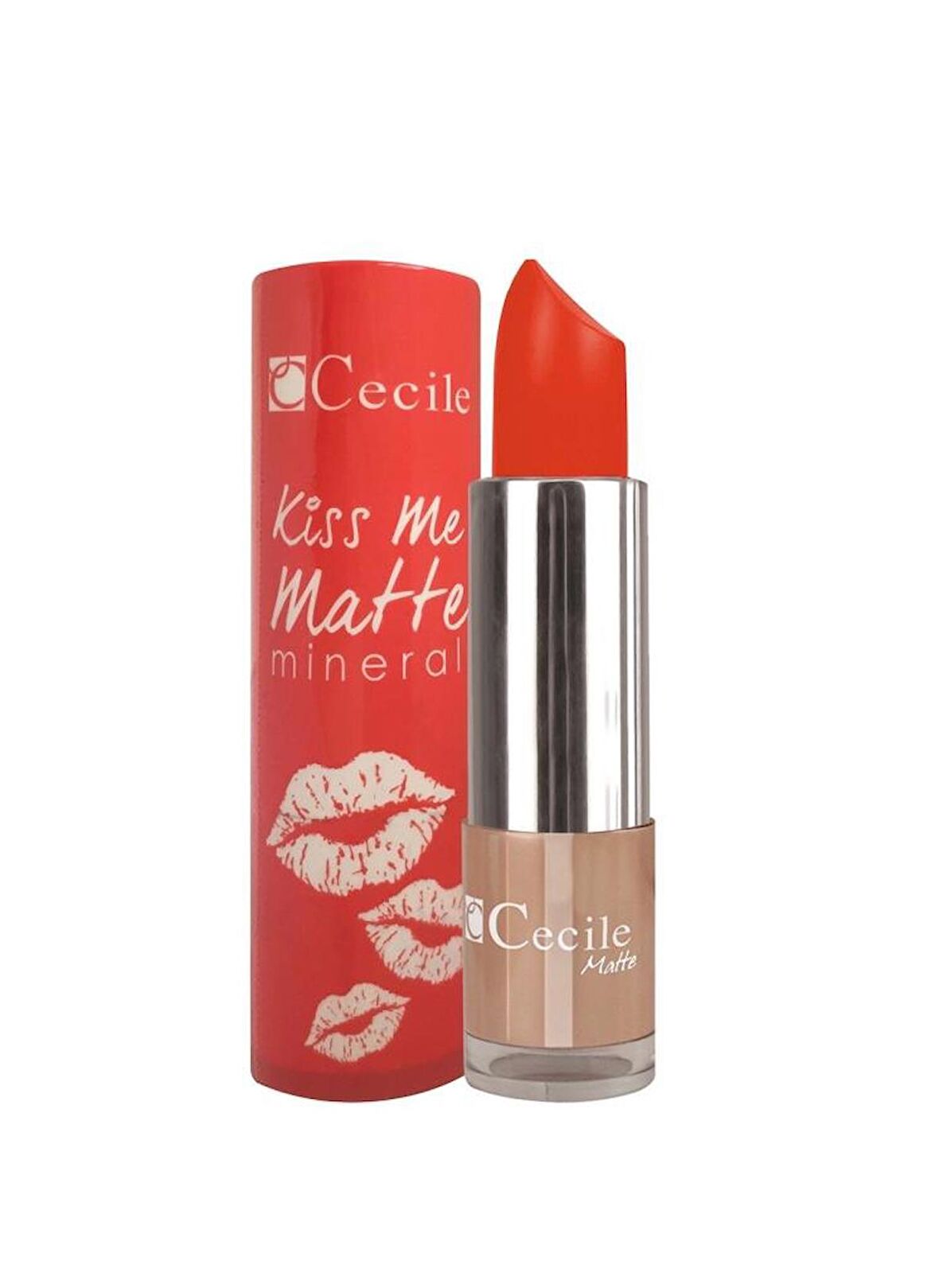 Cecile Kiss Me Matte Mineral Mat Ruj 322