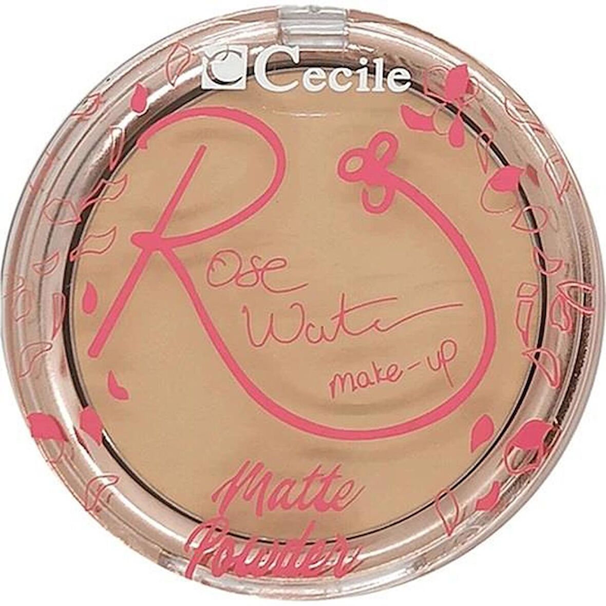 Cecile Rose Water Matte Powder Pudra 02