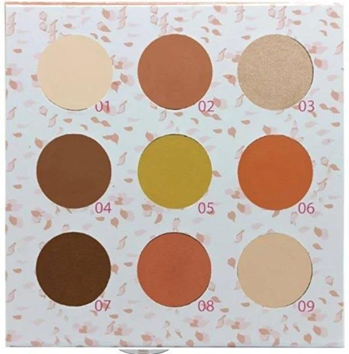 Cecile Rose Water Eyeshadow Palette Velvet Jungle Far Paleti