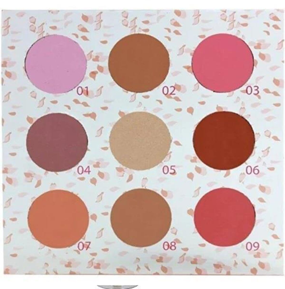 Cecile Rose Water Eyeshadow Palette Scarlet Rose Far Paleti