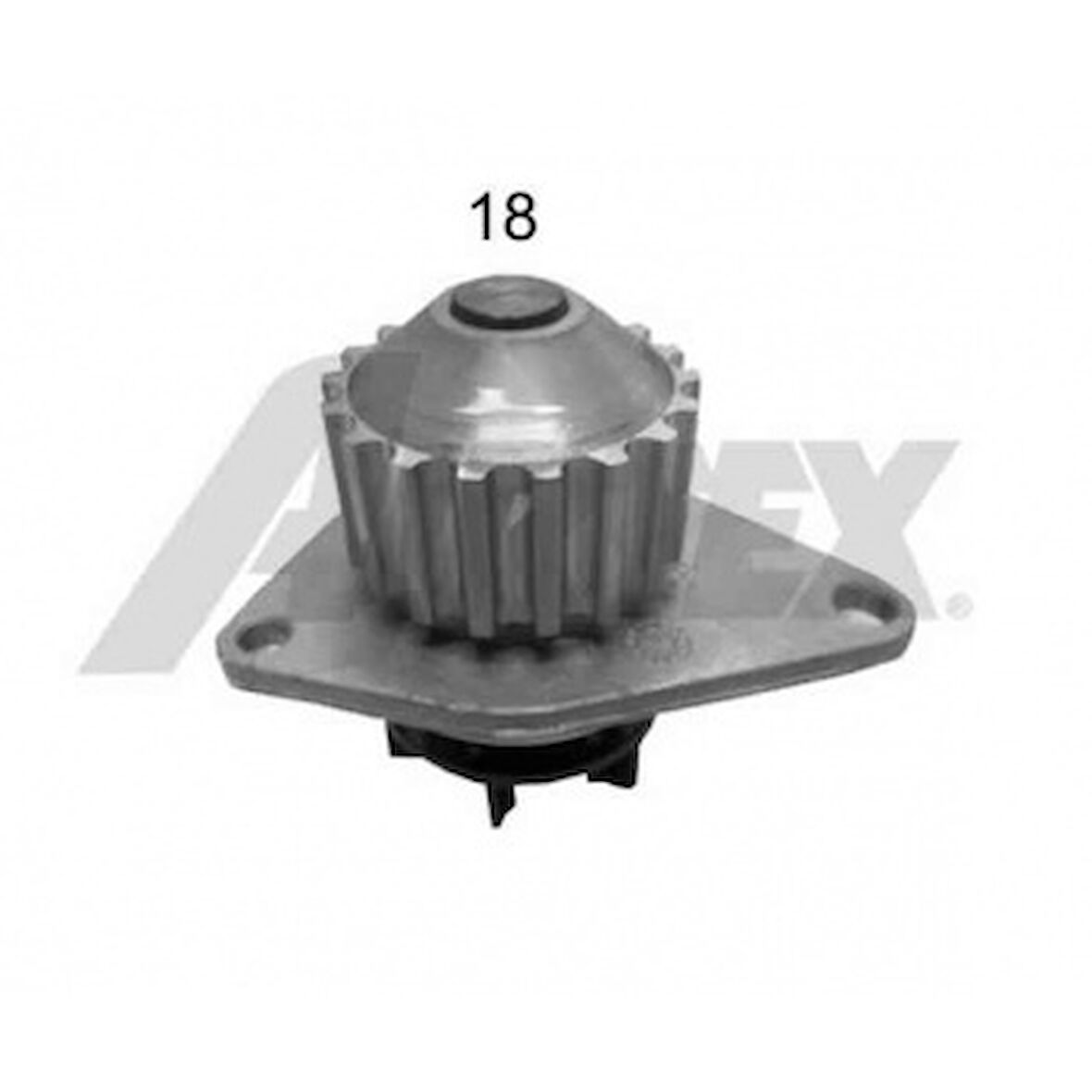 Psa Devirdaım Su Pompası 206 Ym Bipper C2 C3 Partner Berlingo Tu3jp-Tu3a 1.4 8v Mqp - Aırtex 1679