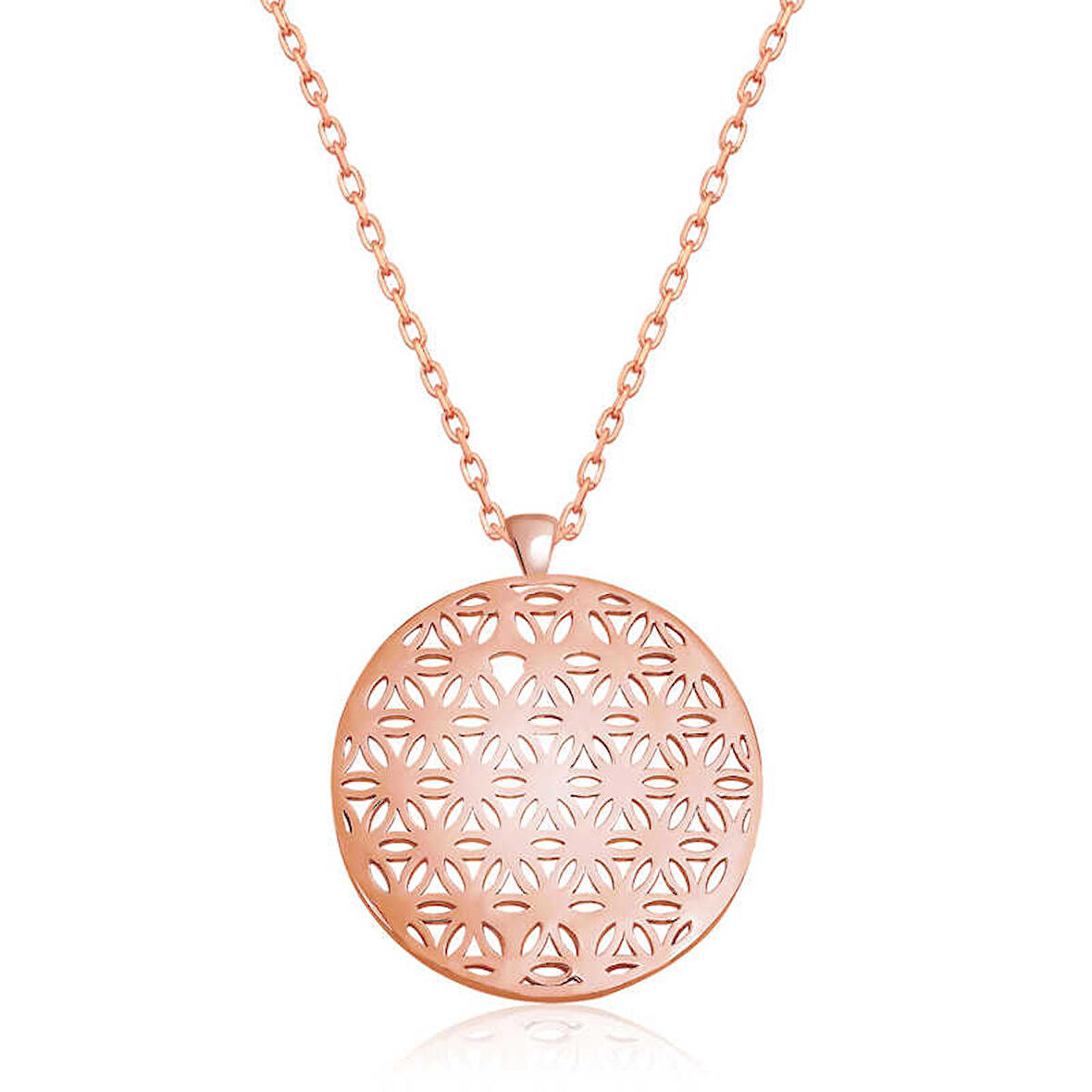 ​​Gümüş Yaşam Çiçeği Kolye