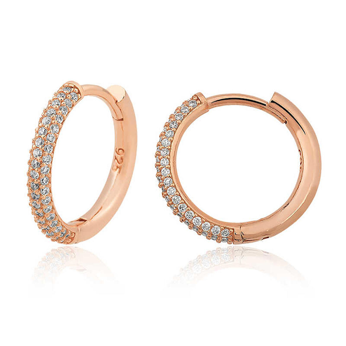 Gümüş Halka Kadın Küpe