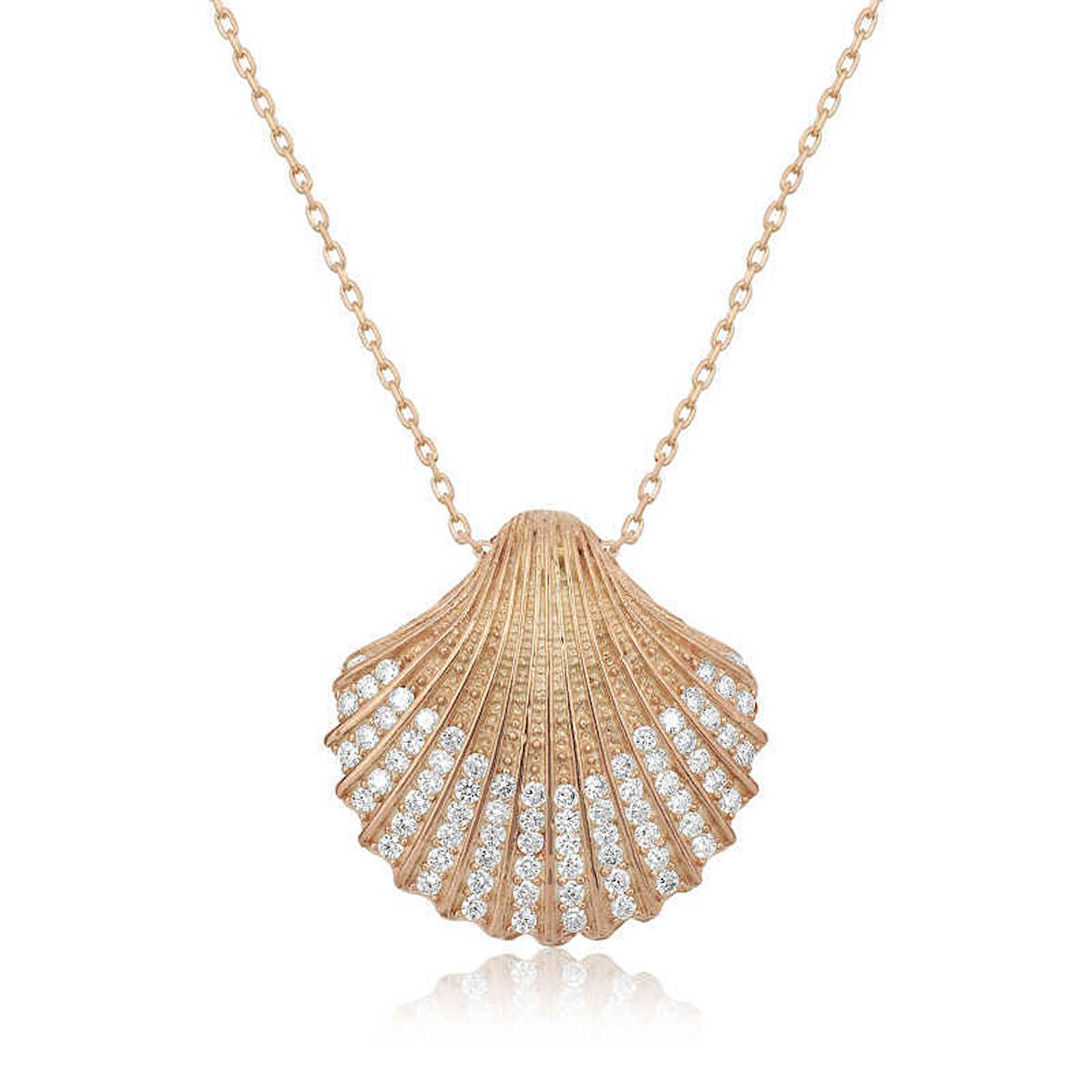 Gümüş İstiridye Kadın Kolye