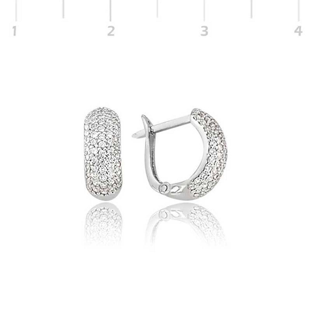 Gümüş Tamtur Küpe