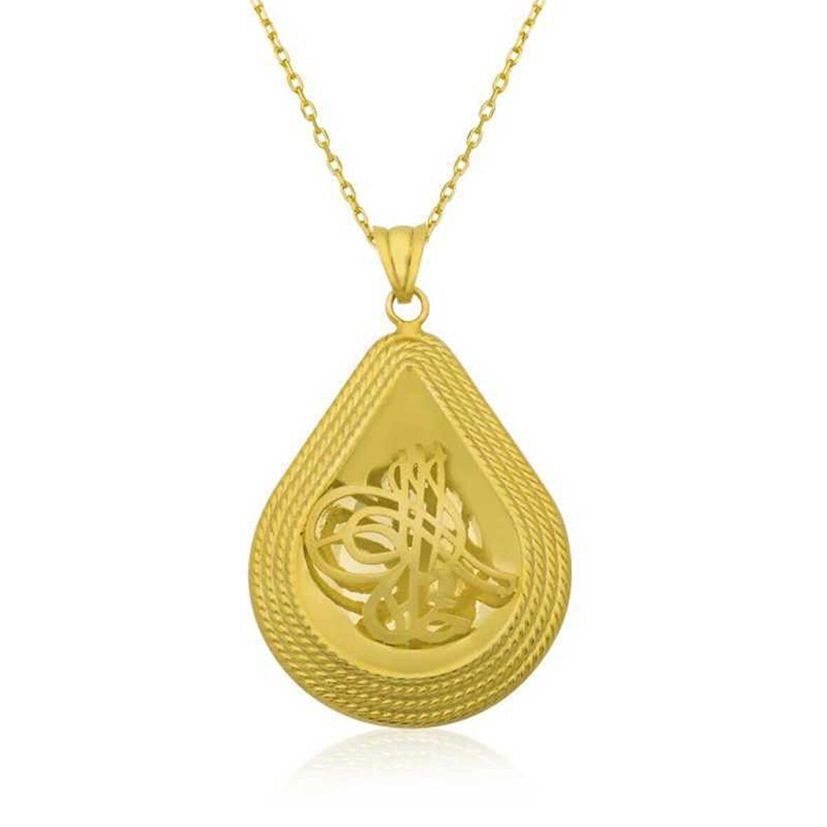 Gümüş Tuğra Kadın Kolye