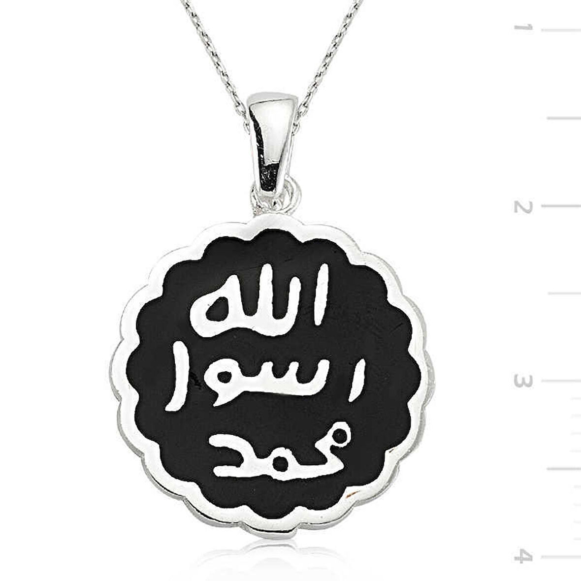 Gümüş Mührü Şerif Kolye