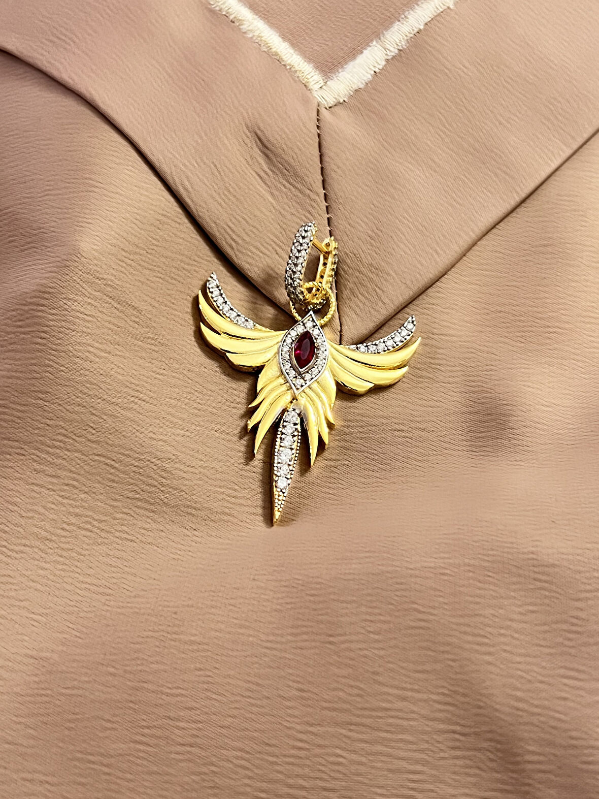 Melek Bilezik 925 Ayar Gümüş Charm