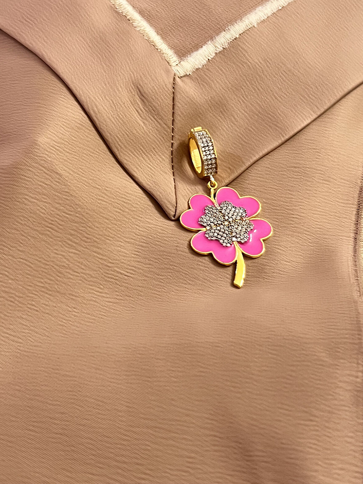 Ajda Bilezik 925 Ayar Gümüş Charm