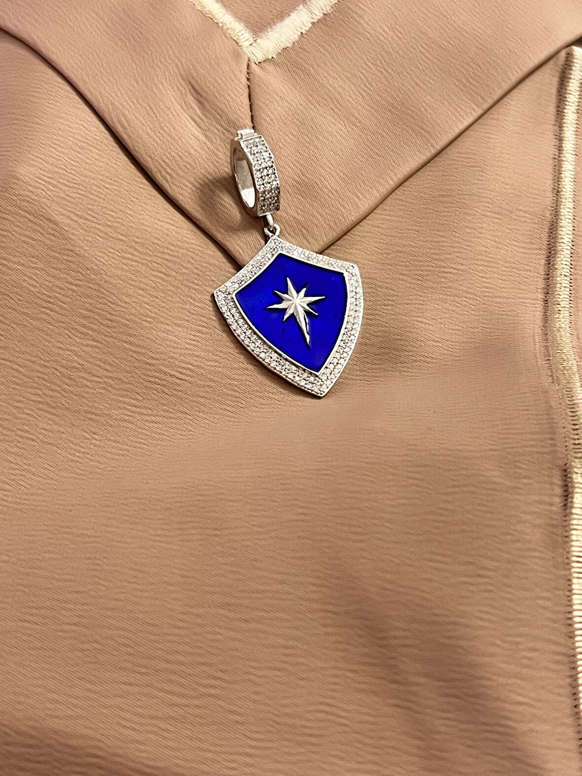 Kutup Yıldızı Ajda Bilezik 925 Ayar Gümüş Charm