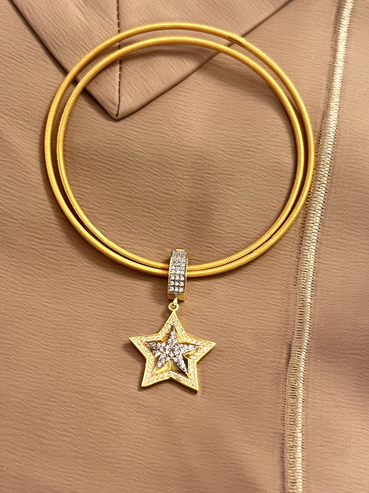 Ajda 925 Ayar Gümüş Kalp Charm Bilezik
