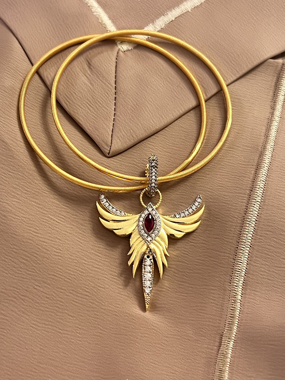 Peri Ajda İki Adet  Bilezik 925 Ayar Gümüş Charm