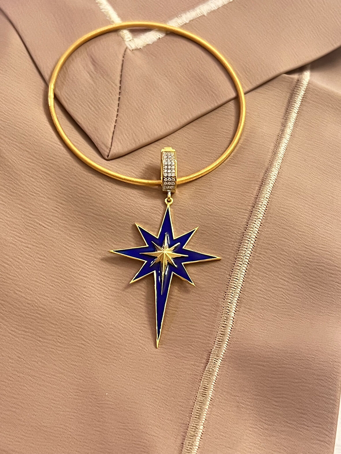 Ajda 925 Ayar Gümüş Charm Bilezik