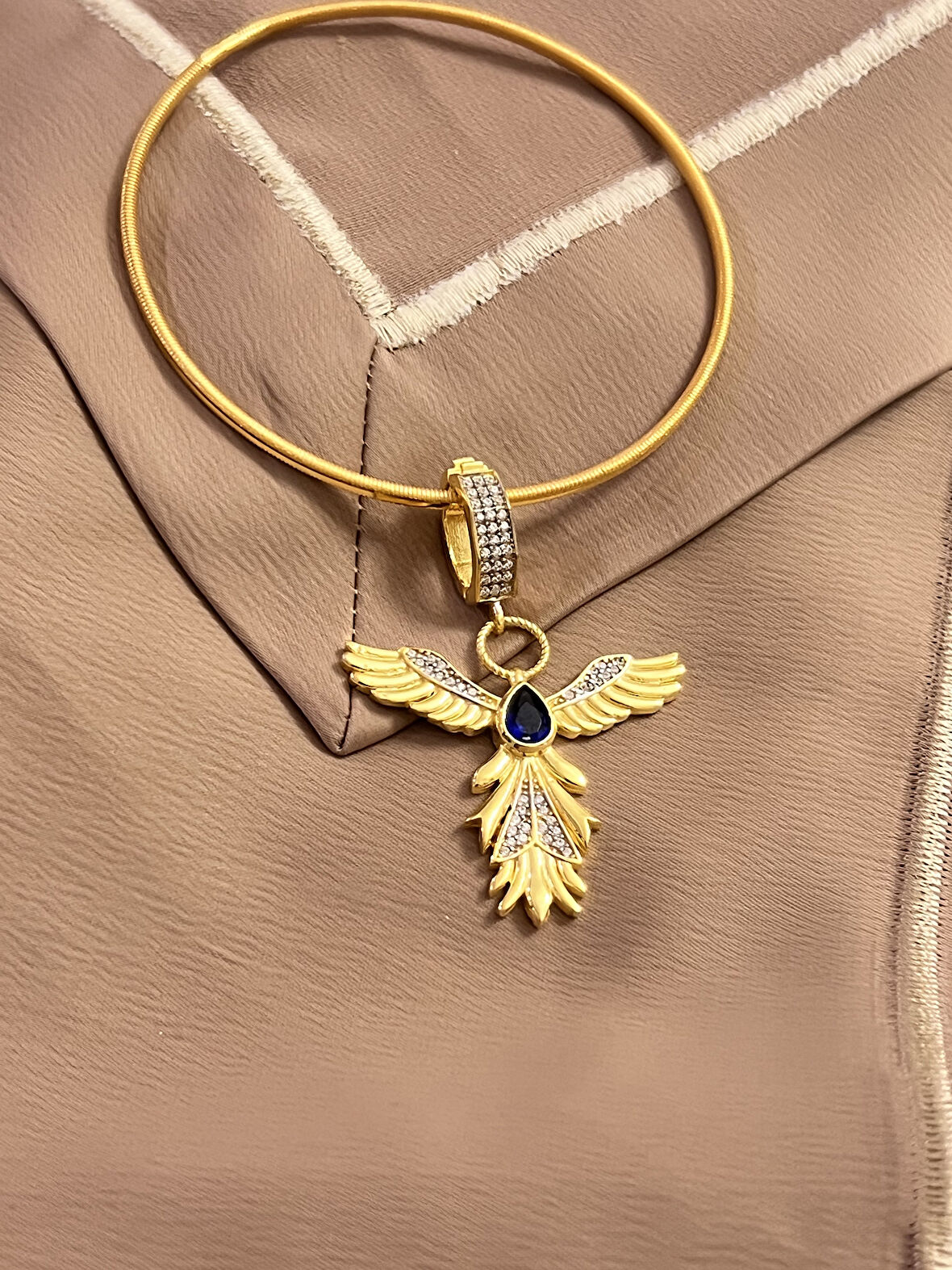 Ajda Bilezik 925 Ayar Gümüş Charm