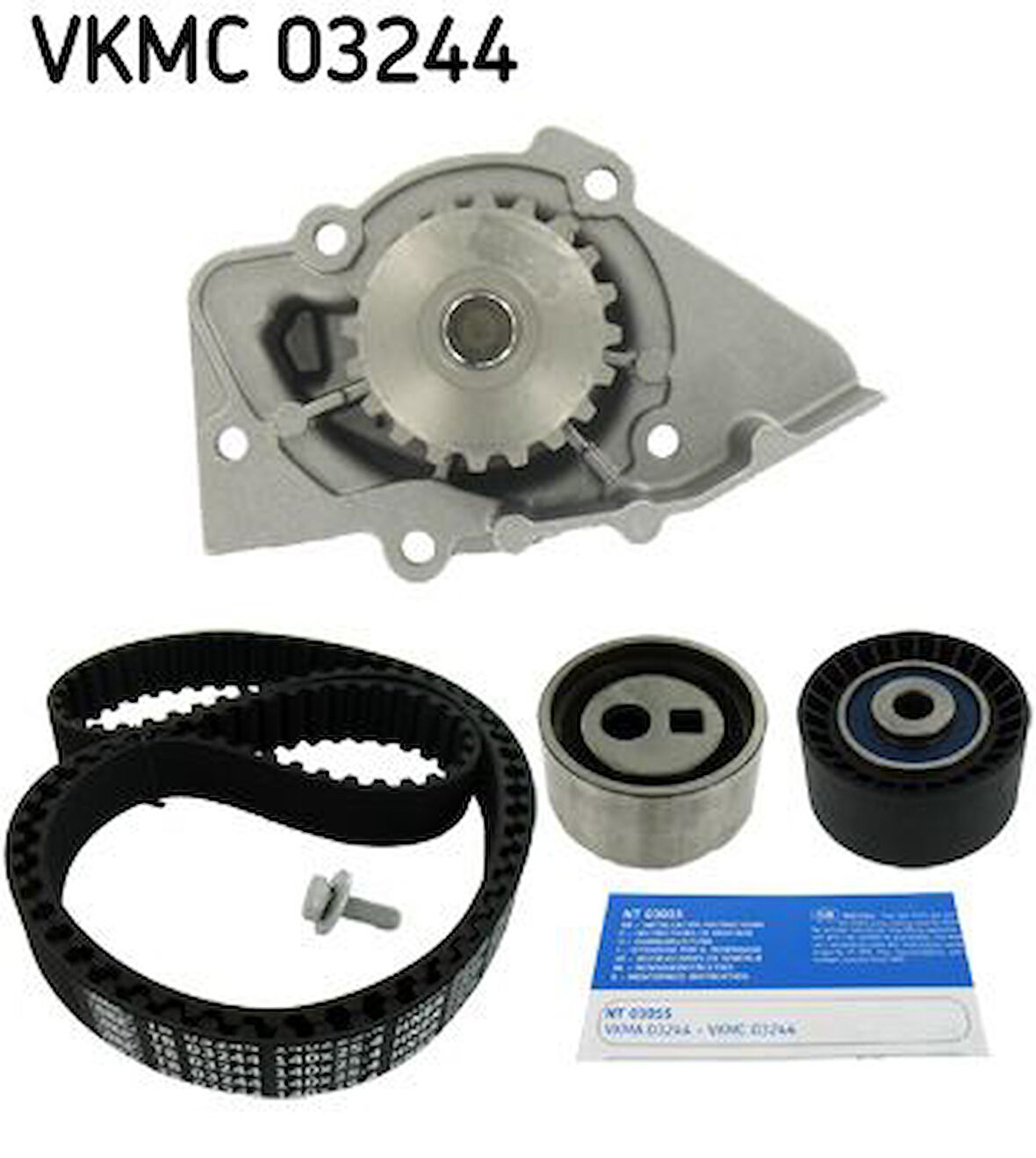 Psa Triger Set+su Pompası (devirdaım) Partner Berlingo Jumpy II Xsara II P206 P306 Scudo II Expert Dw8 / - Skf Vkmc03244