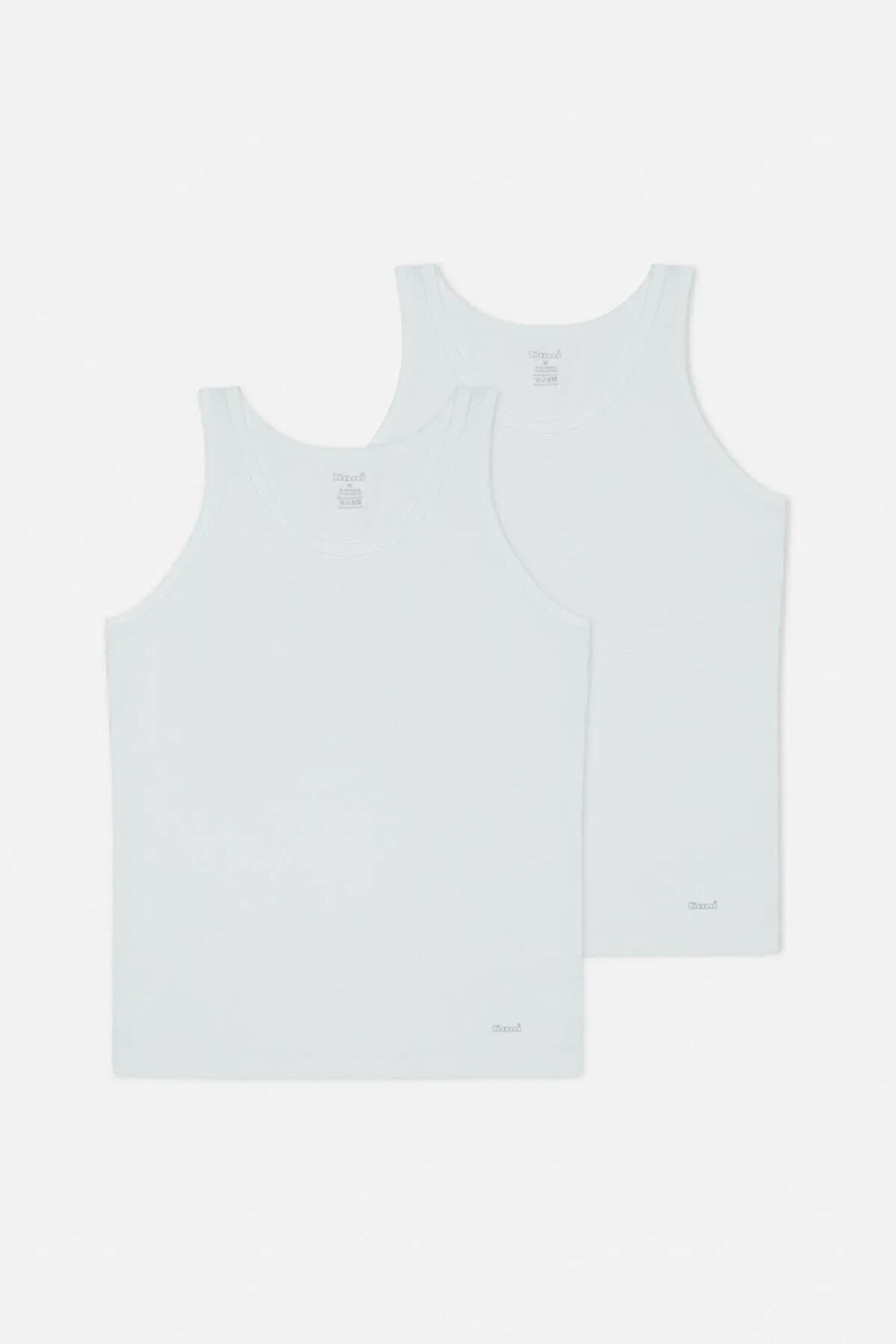 Scott Askılı 2 Li Basic Erkek Atleti Beyaz