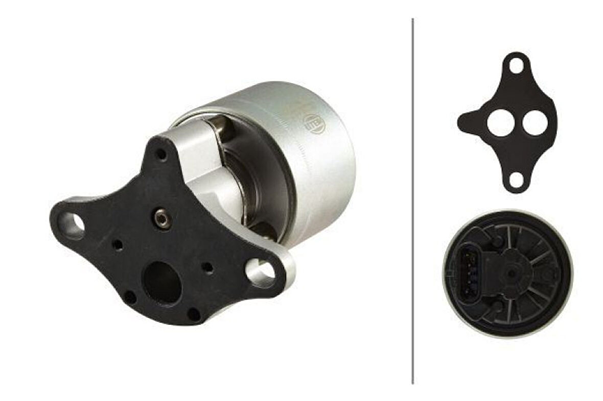 Opel Egr Valfı Astra G 98>05 Vectra A B 94>02 Zafıra 99>05 1,6 2,0 16v X14xe C16xel X20xev X16xel - Hella 6nu010171-341