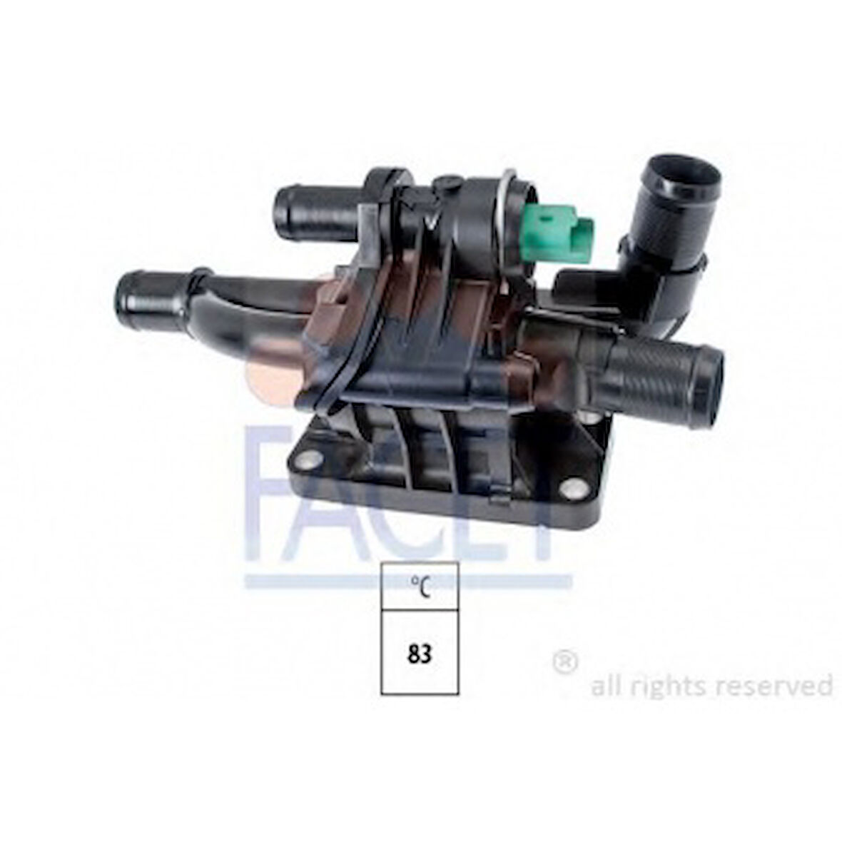 Psa Termostat Yuvası Komple 308 Partner Tepee / Berlingo III / Focus III Cb8 11>14 1.6 Tdci Focus IIII - Facet 7.8734