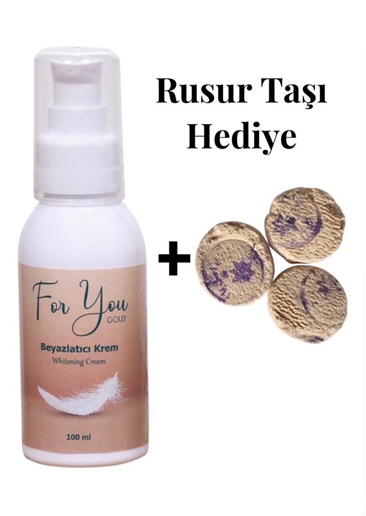 For You Gold Leke Karşıtı Krem & Ruşur Taşı   