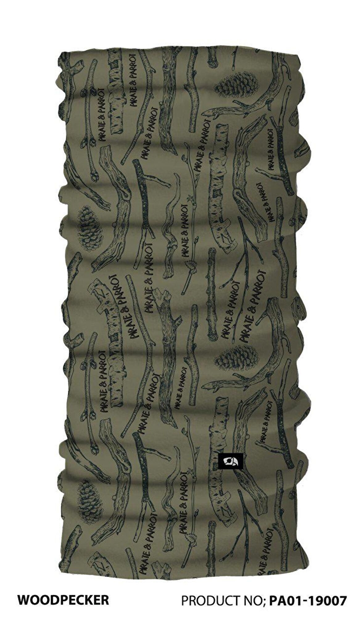 P&P WOODPECKER PA01-19007 BANDANA