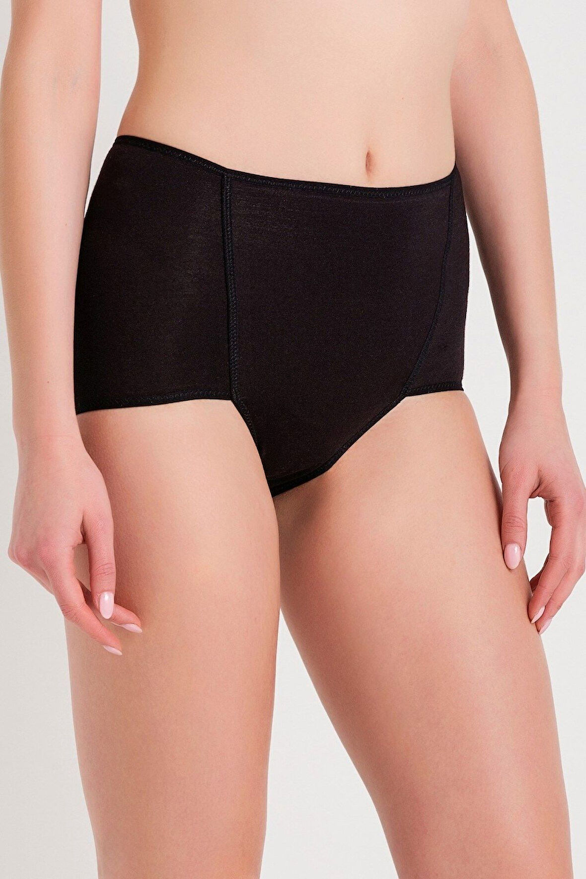 Pamuklı Yüksek Bel Kadın Bato Külot