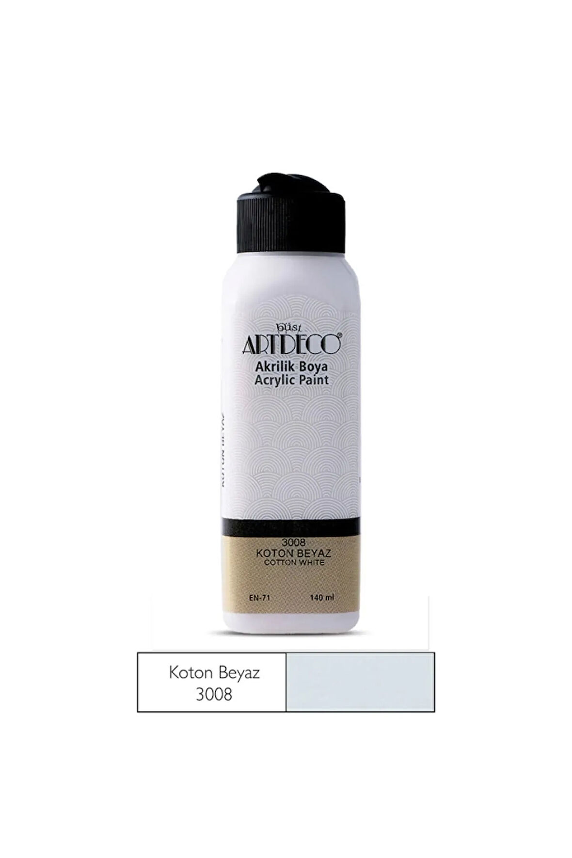 Koton Beyaz Akrilik Boya 140 Ml.