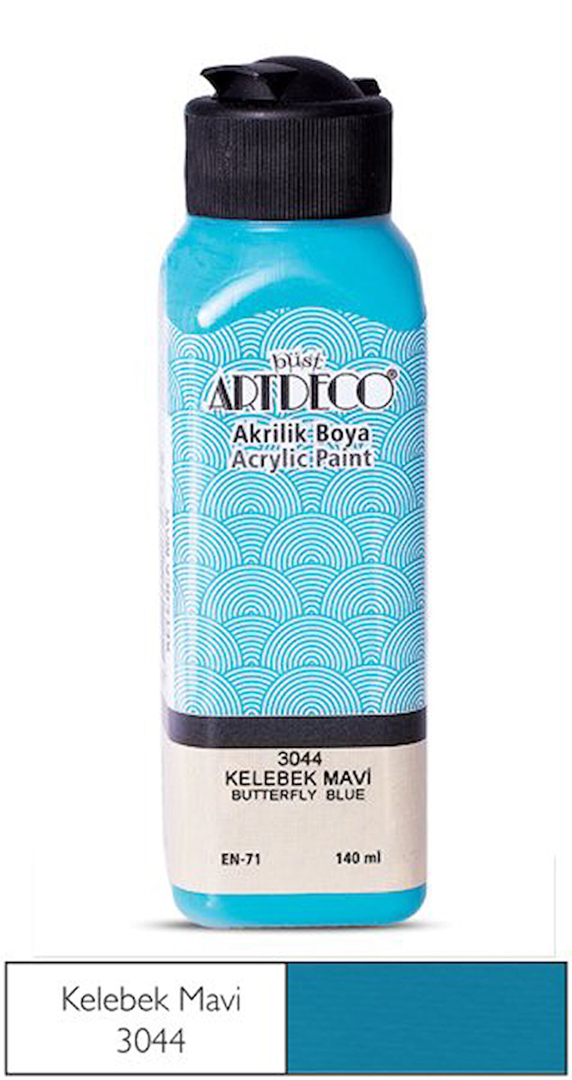 Artdeco Akrilik Boya 140 ml Kelebek Mavi 2 adet
