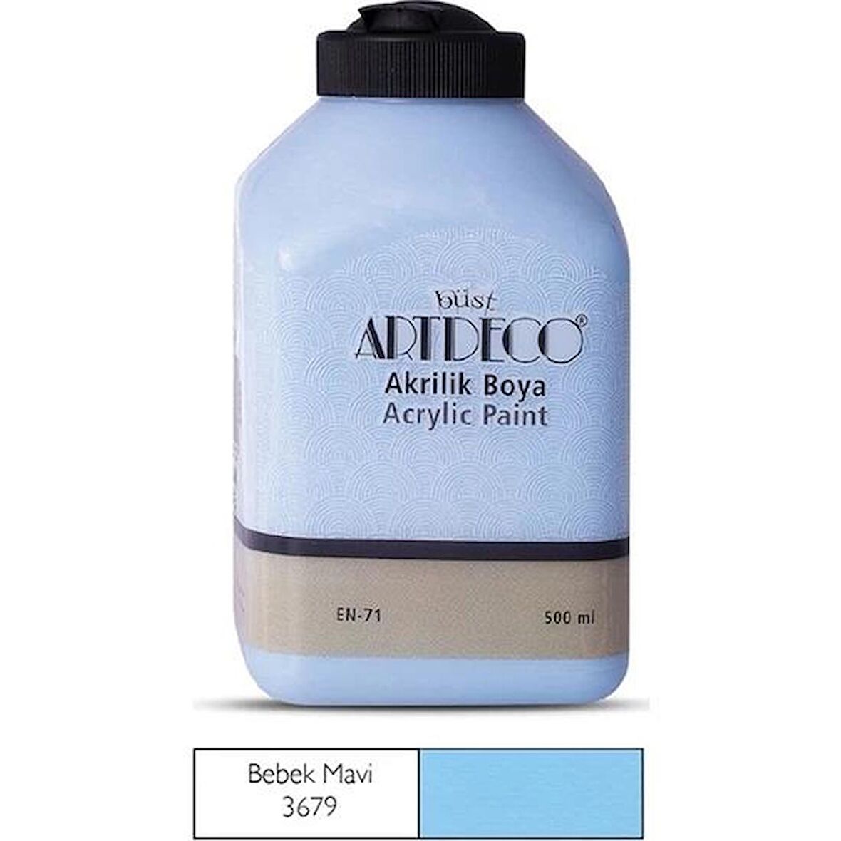 Artdeco Akrilik Boya 500 ml Renk Seçenekli