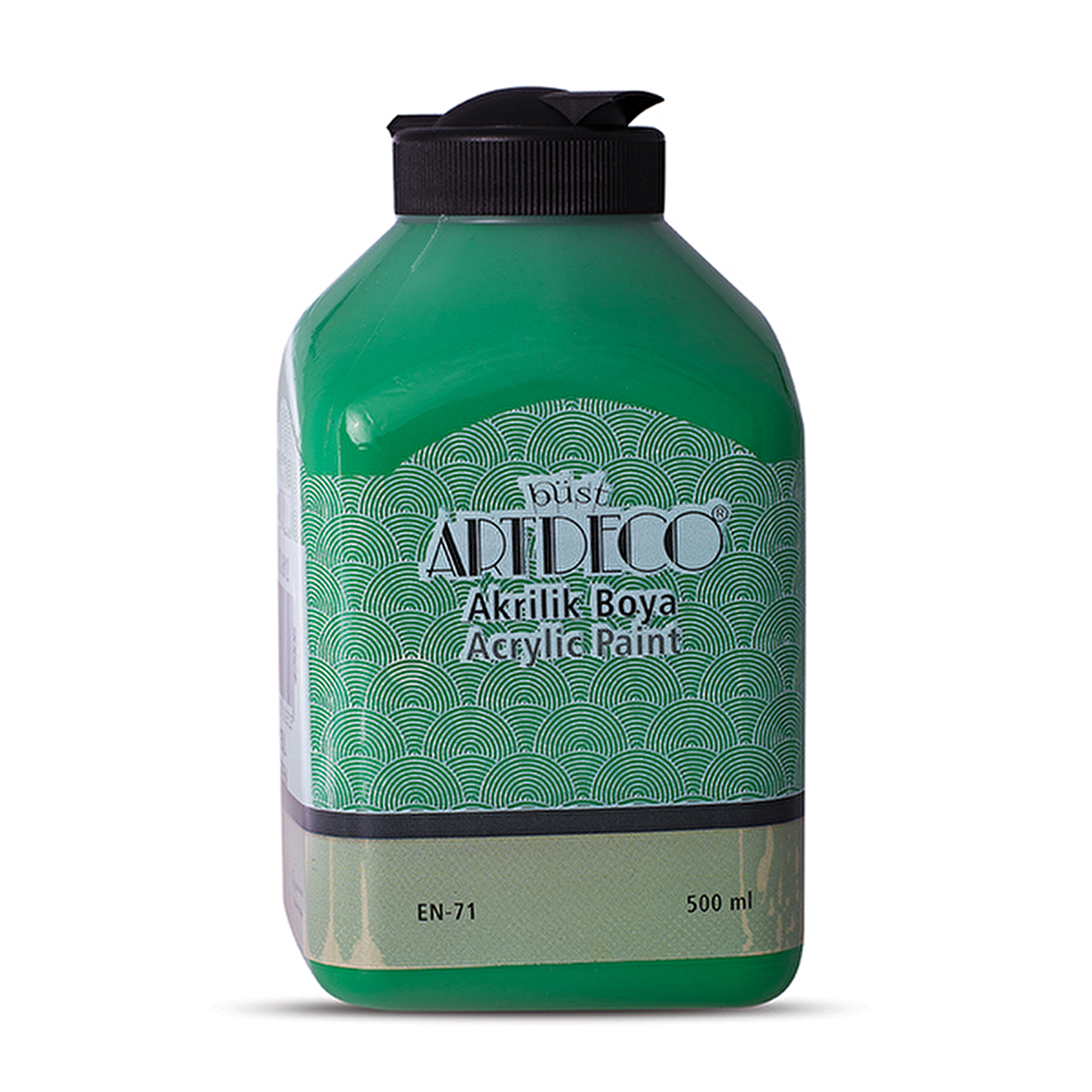 Artdeco Akrilik Ahşap Boyası 500 ml 3612 Yeşil