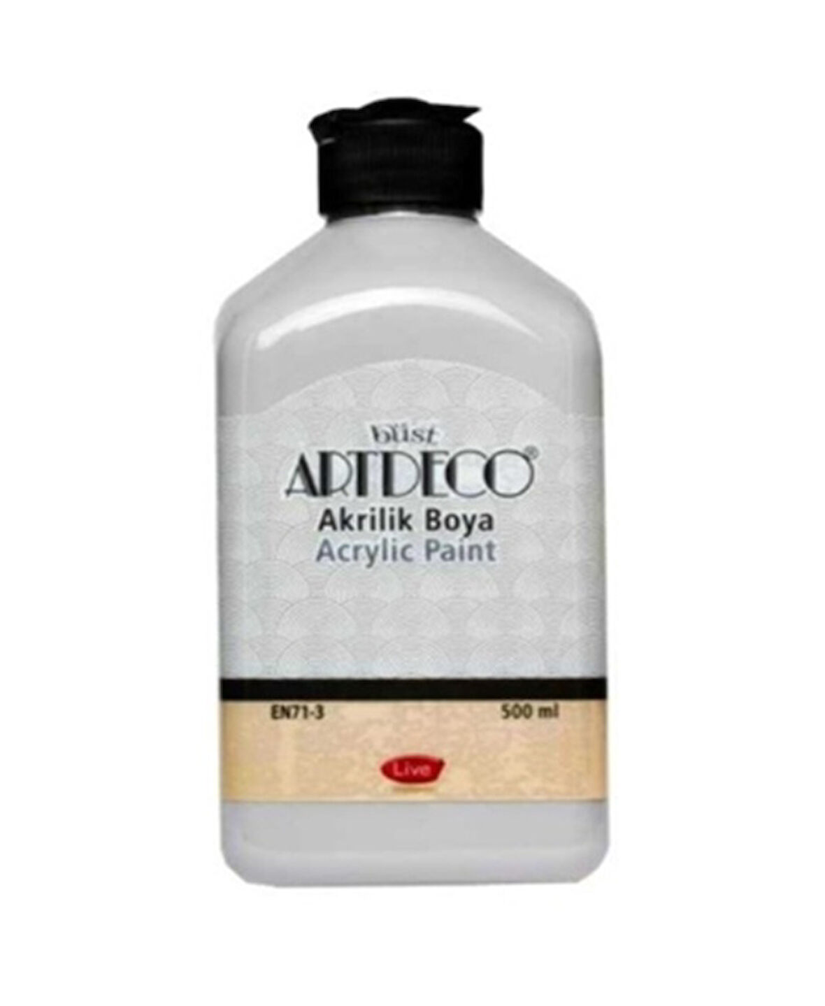 Artdeco Akrilik Boya 500Ml Gri - 2 adet