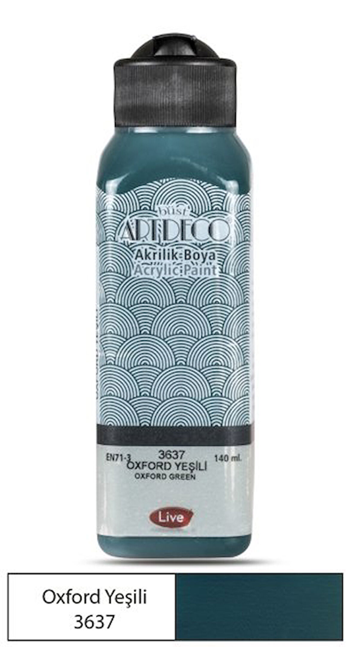 Artdeco Akrilik Boya 140 ml Oxford Yeşili - 4 adet