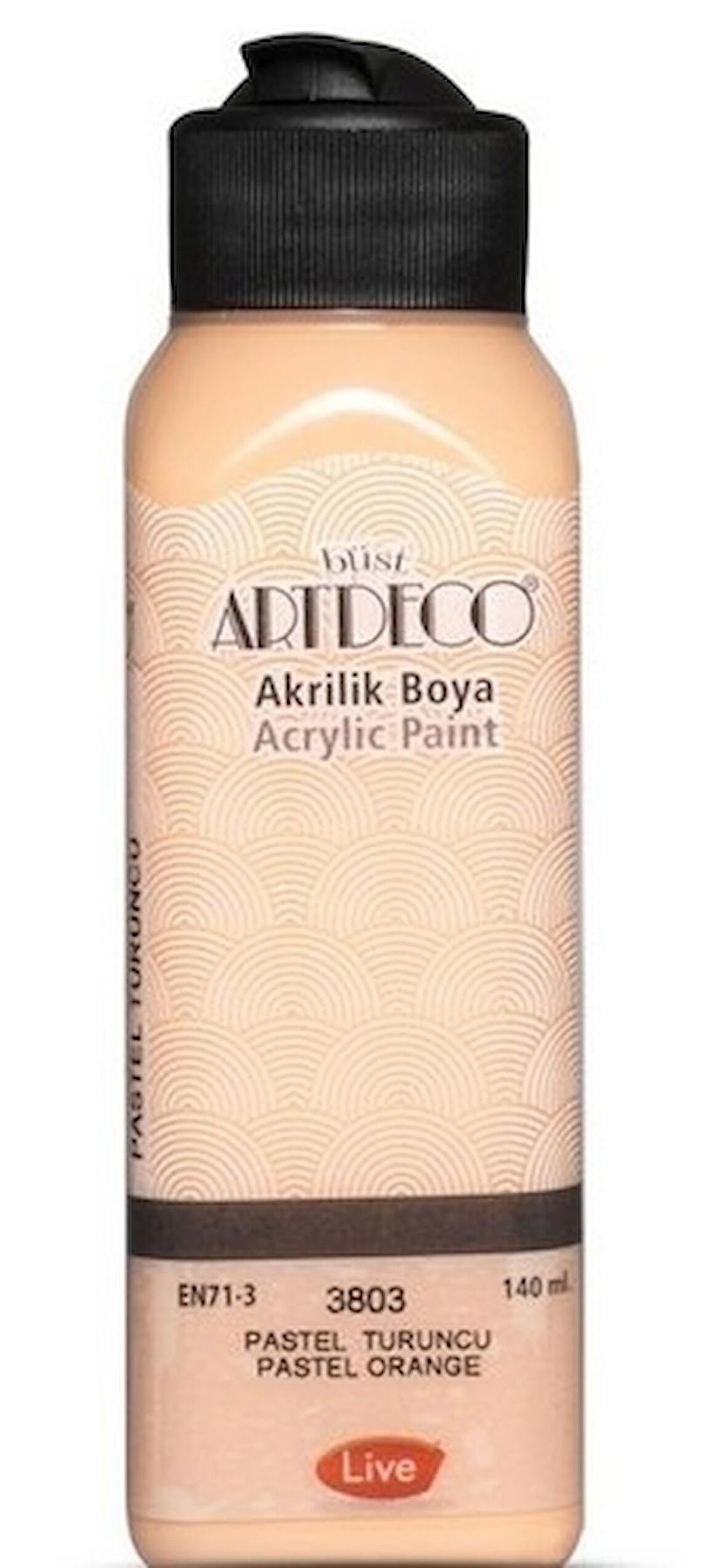 ARTDECO PASTEL AKRİLİK BOYA 140ml TURUNCU 3803