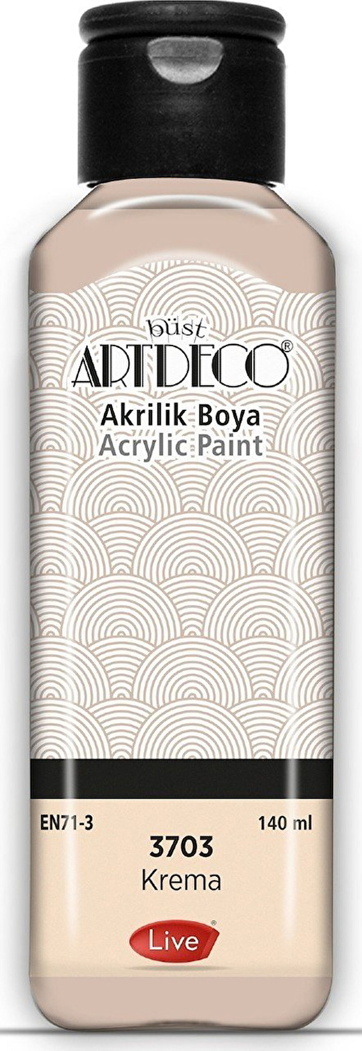 Artdeco Akrilik Boya 140ml Krema 3703