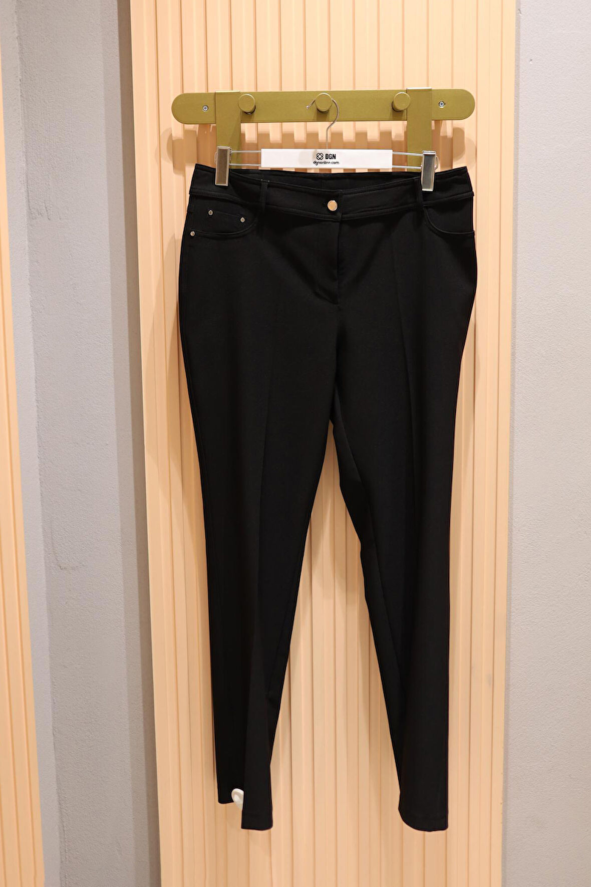Modailgi Gld230Pnt03506 Kadın Büyük Beden Boru Paça Pantolon