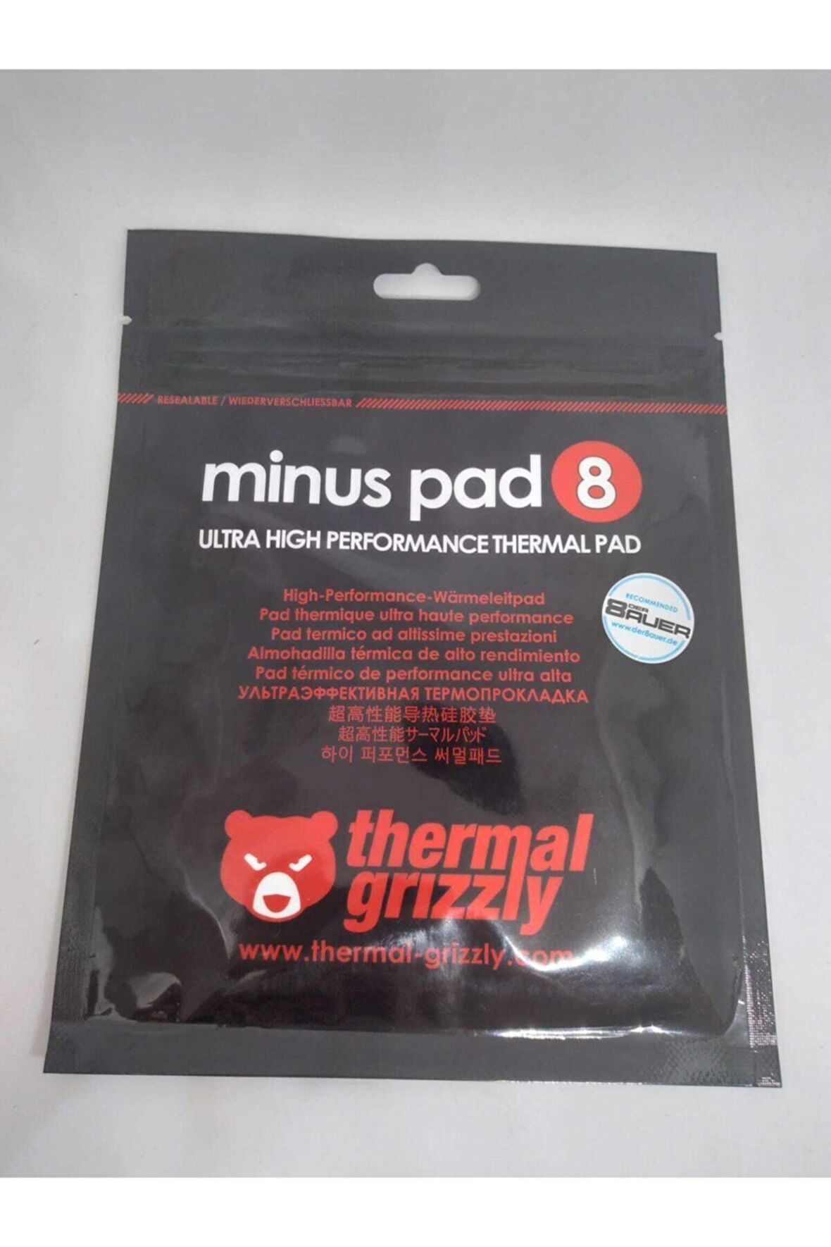 Minus Pad 8 - 100x 100x 1.5 Mm (TG-MP8-100-100-15-1R)