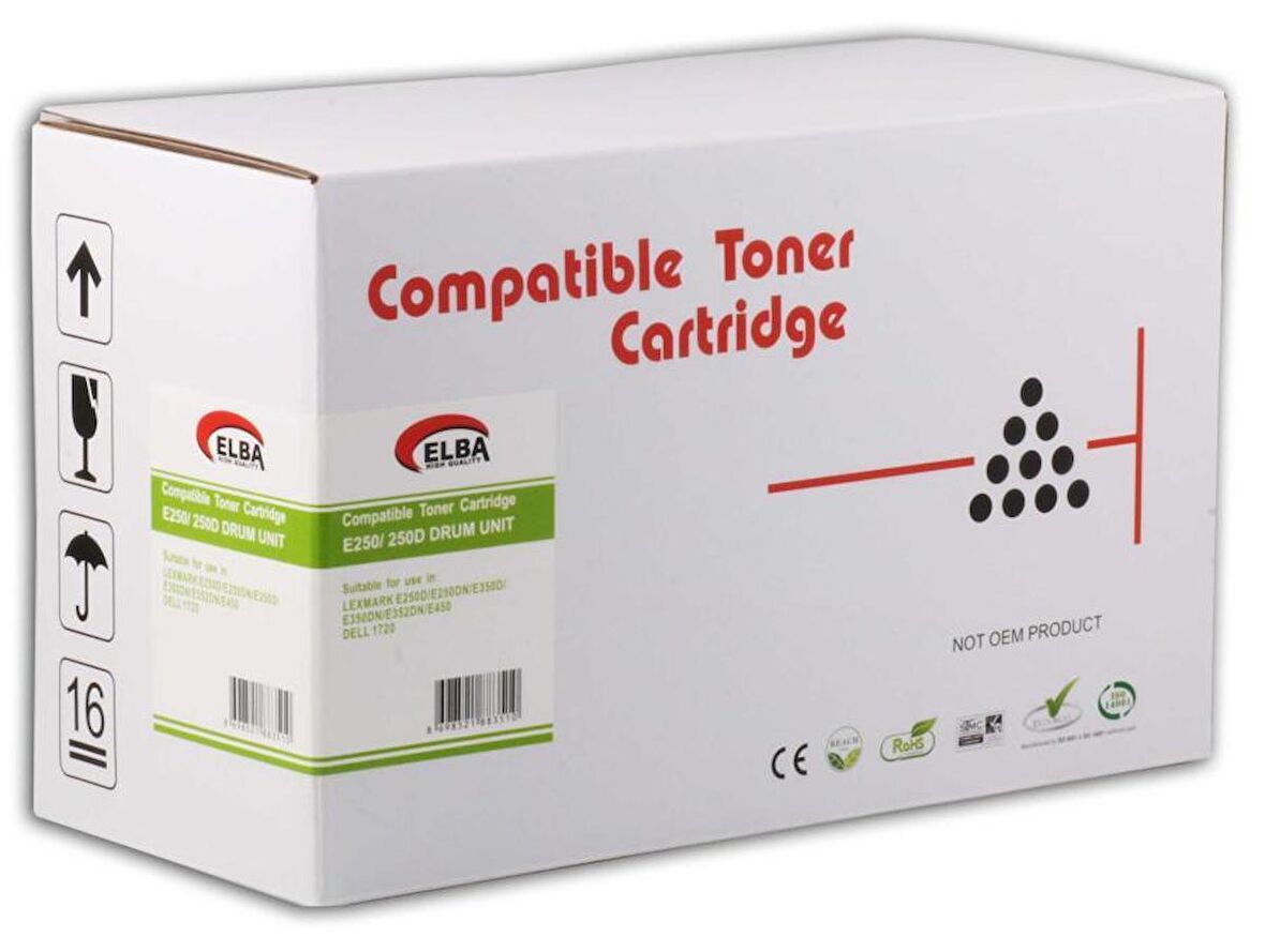 Elba Lexmark E250 E350 E352 E45 Toner / Elba